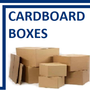 Cardboard boxes